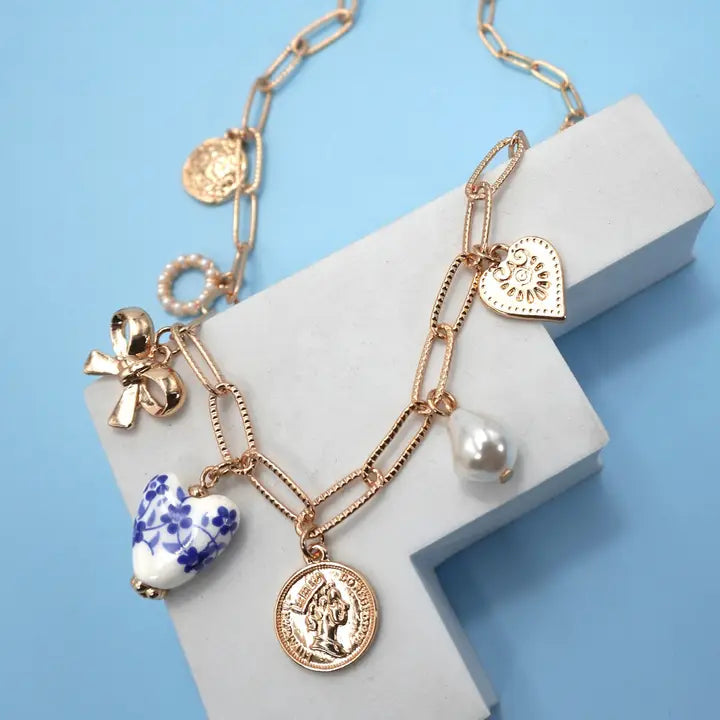 Lottie Charm Necklace