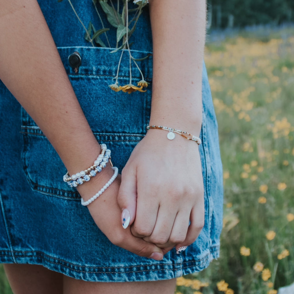 Dolly Bracelet - Beige Set