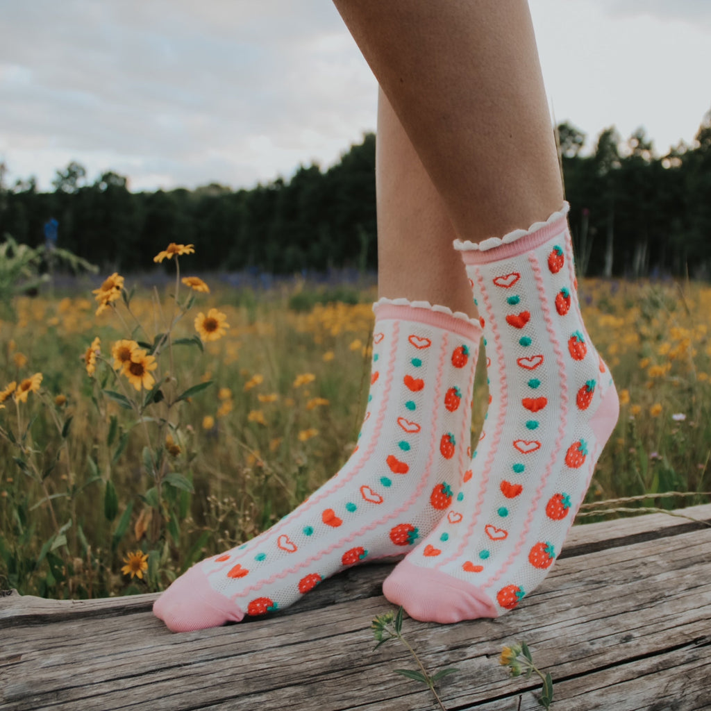 Retro Strawberry - Pink