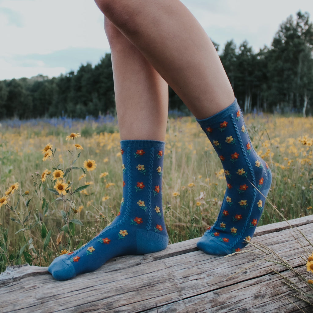 Kate Floral - Denim